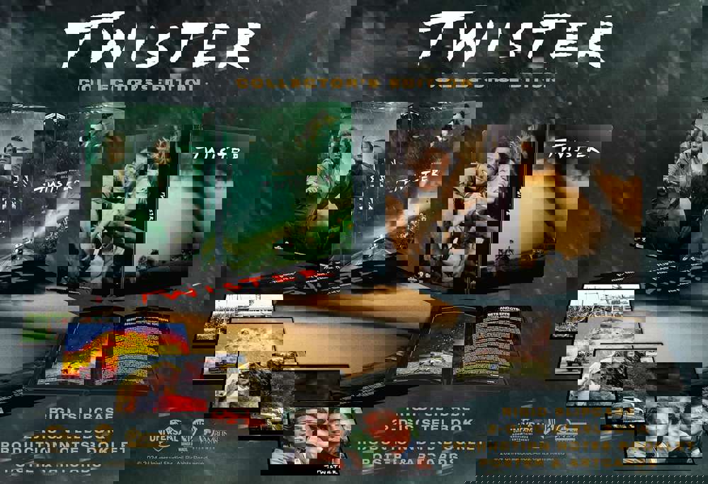 Twister [Collector's Edition Steelbook] [4K Ultra HD] [1996] - A Must-Have for Movie Enthusiasts
