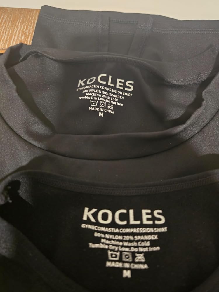 KOCLES Gynecomastia Compression Shirt Review: Slimming Savior or Sweaty Struggle?