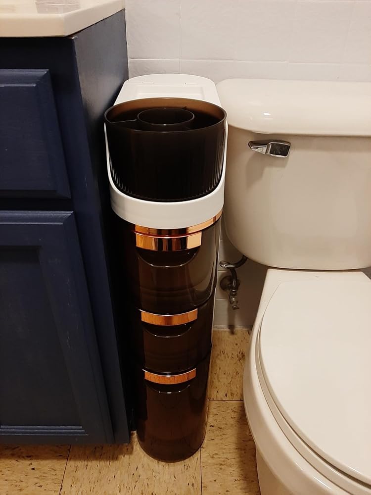 Lozovin 3-Tiers Slim Bathroom Storage Cabinet: A Space-Saving Marvel