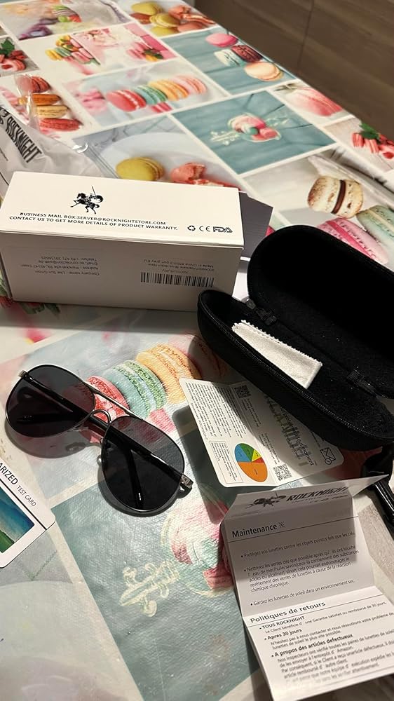 ROCKNIGHT Polarized Aviator Sunglasses: Style Meets Functionality