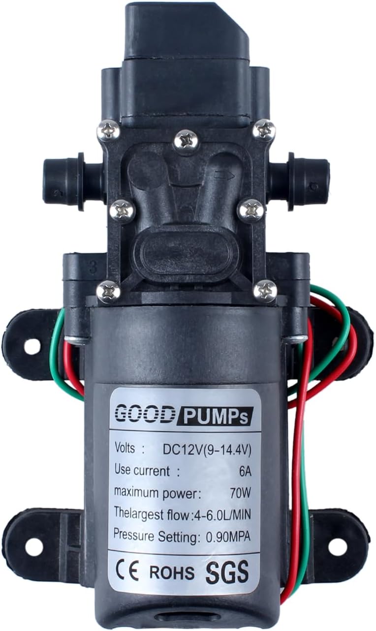 DIANQI 12V Water Pressure Pump: My Go-To for Portable Water Solutions
