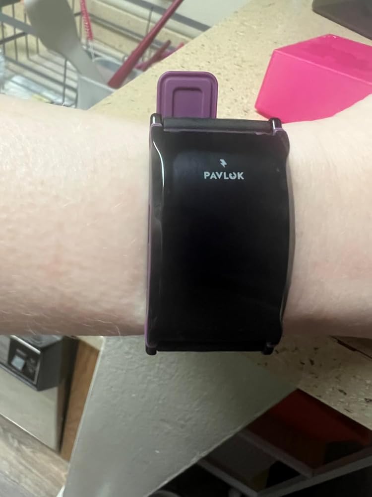 Pavlok Shock Clock 3 | Smart Wake-Up Alarm for Heavy Sleepers | Customizable Silent Alarm | App-Controlled Habit Trainer | Waterproof Design