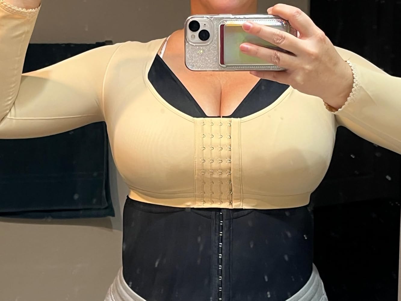 BRABIC Shaper Tops for Women Arm Compression Post Surgery Front Closure Bra Tank Top Shapewear