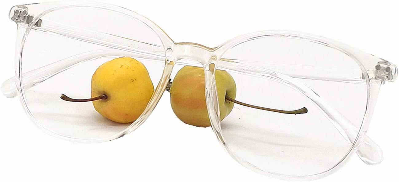 Reading Glasses Anti Blue Light Blocking Reader Oversized Frame for Women Men for Mid Big Face Anti Eyestains