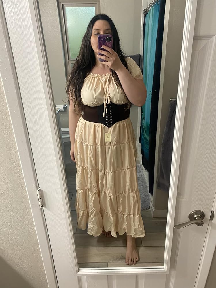 GRACE KARIN Lace-up Cinch Belt Tied Corset Elastic Waist Belt