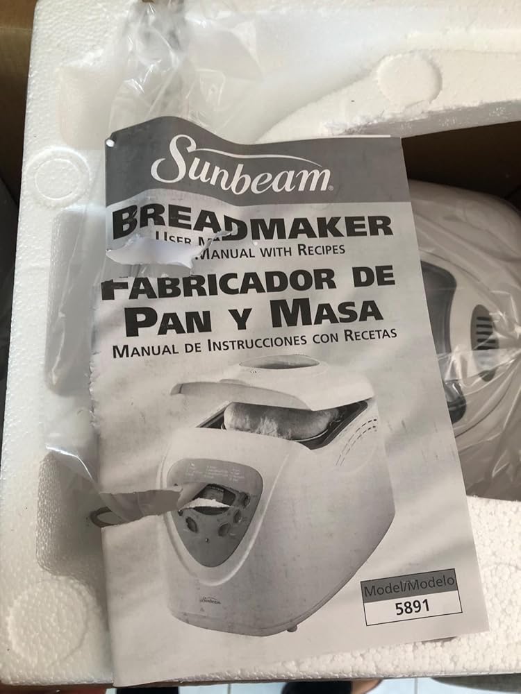 Sunbeam Programmable Bread Maker, White