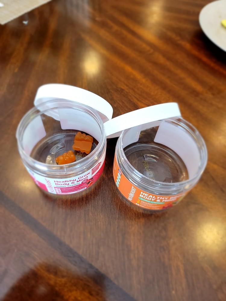 Healthy Grow Height Growth Gummies Rich in Calcium, Vitamins C, D3, K2, L-Arginine, Ashwagandha, and Others, Boost Bone Health & Immunity, Multivitamin, for Kids 5+, Teens and Adults.