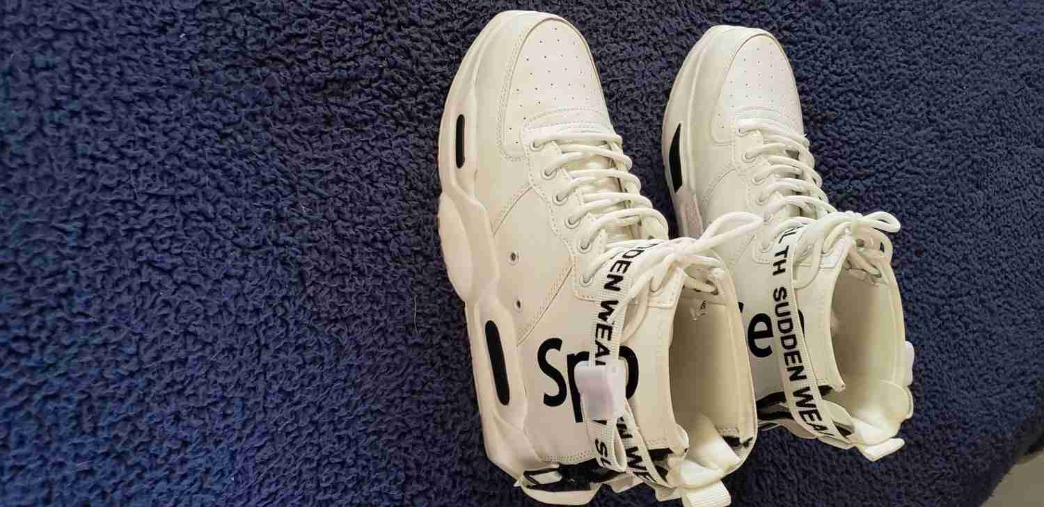 Ahico Mens Fashion Sneakers High Top Walking Shoes Sport Athletic Casual Shoe Vogue Stylish Men