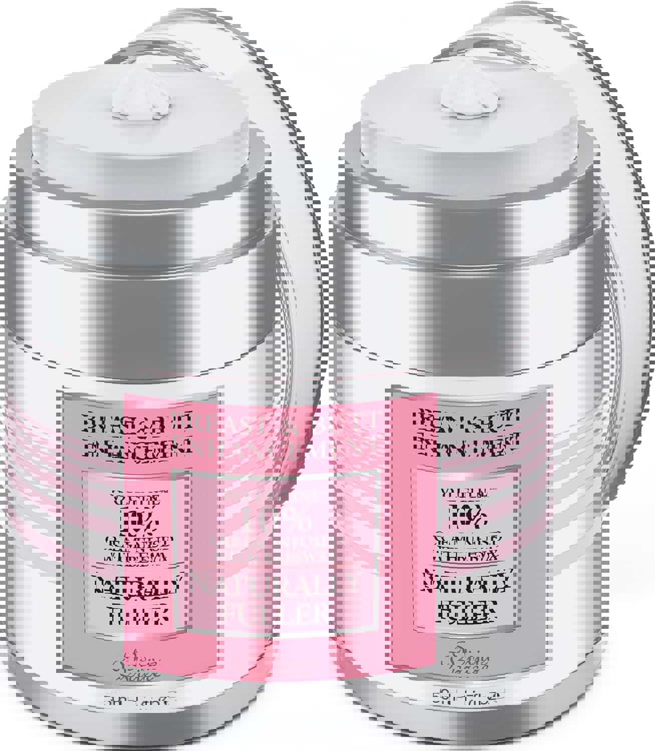 Divine Derriere Perky Lift & Firm Breast Cream with Powerful Skin Tightening Volufiline - Plump and Volumize Saggy Skin - Breast Lift and Firming Cream