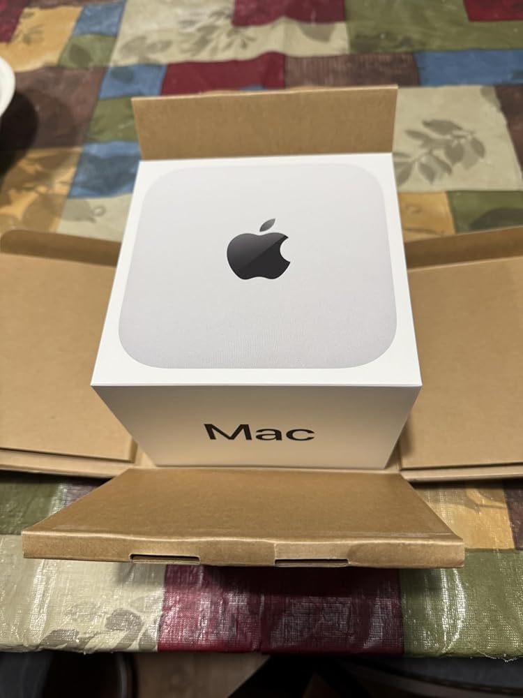 Apple 2024 Mac Mini Desktop Computer with M4 Pro chip with 12‑core CPU and 16‑core GPU: Built for Apple Intelligence, 24GB Unified Memory, 512GB SSD Storage, Gigabit Ethernet. Works with iPhone/iPad