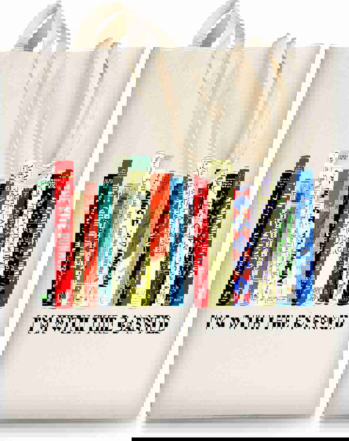 AUSVKAI Canvas Tote Bag Aesthetic for Women, Cute Cloth Cotton Bags for College Shopping Beach Grocery and Trendy Gifts
