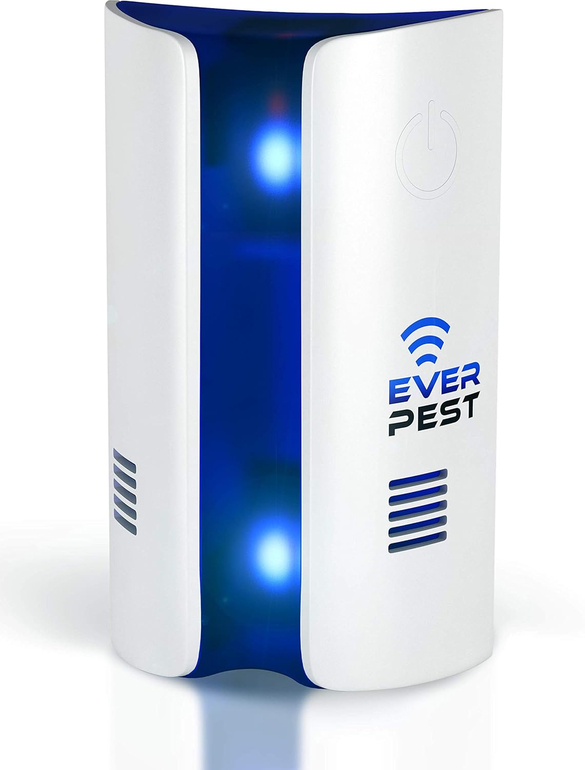 Ultrasonic Pest Repeller Plug in 1 Pack- Electronic and Electromagnetic Insect Control Defender - Roach Bed Bug Mouse Rodent Mosquito Bat Cockroach Squirrel Wasp Ultrasound Repellent One