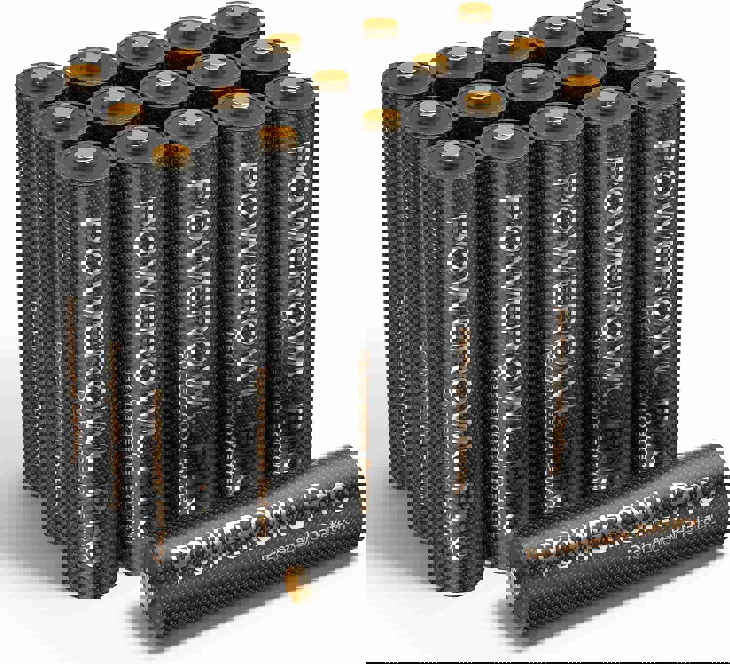 POWEROWL Rechargeable AAA Batteries PRO, High Capacity 1100mAh, Premium NiMH Triple A Battery -16 Count