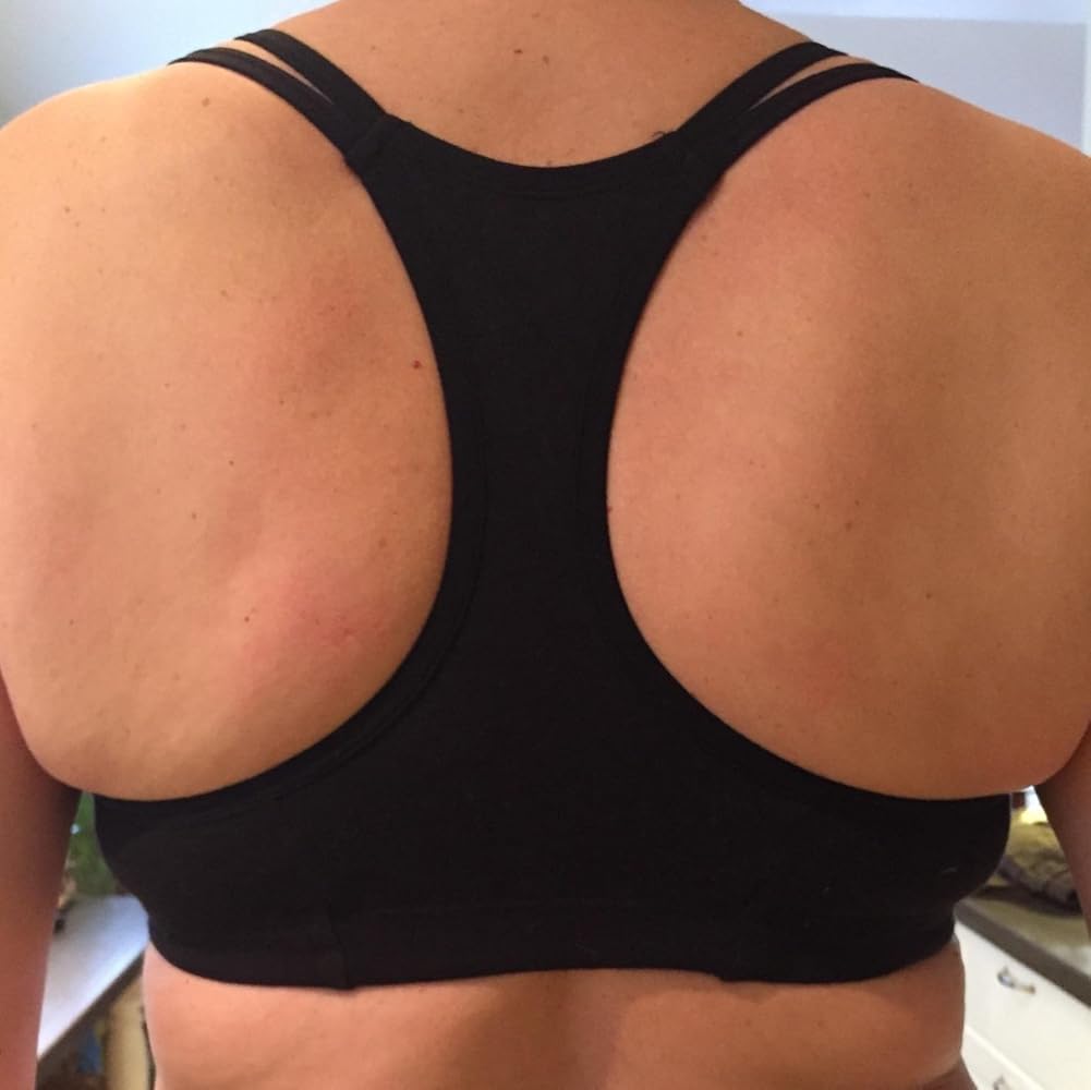 Fruit of the Loom Women's Spaghetti Strap Cotton Sports Bra - All-Day Comfort & Easy Movement
