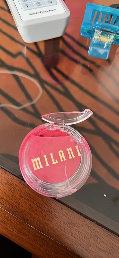Milani Cheek Kiss Cream Blush- Cream to Gel Blush for Cheek and Lip Tint
