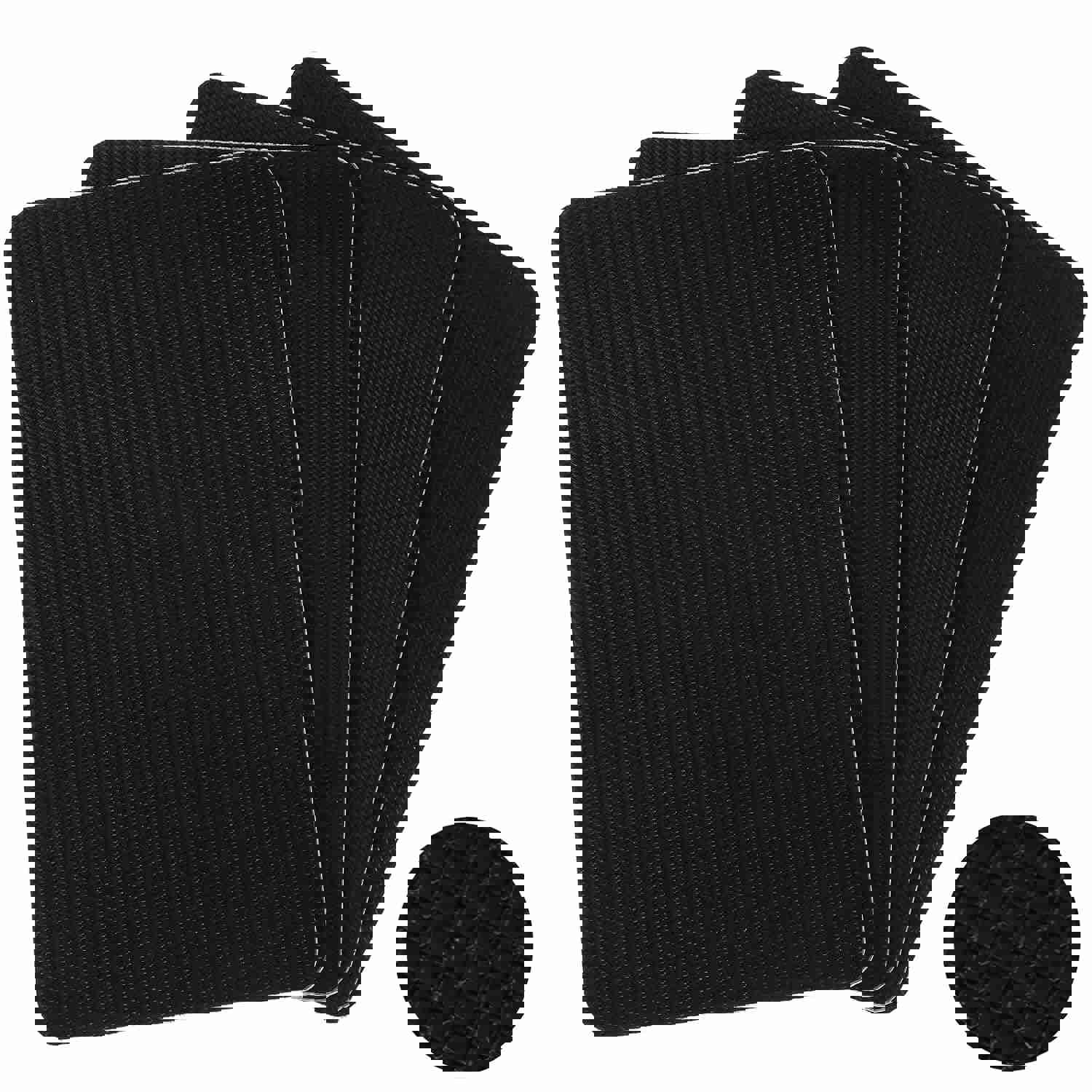 Sticky Anti-Slip mat Non-Slip Rubber Tape Universal Car Dashboard Sticky mat 4pcs Adhesive Waterproof Soundproof Pad Cuttable Heat Resistant Sheet for Safer Handle & Surface for DIY Floor Cushioning