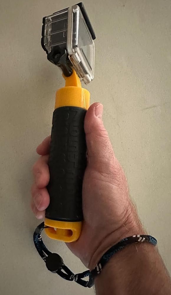 SOONSUN Floating Hand Grip Compatible with GoPro Hero 13 12 11 10 9 8 7 6 5 4 3, Session, Fusion, Max, Osmo Action 3 4, SJCAM, Action Camera Waterproof Handler Handle Mount Accessories
