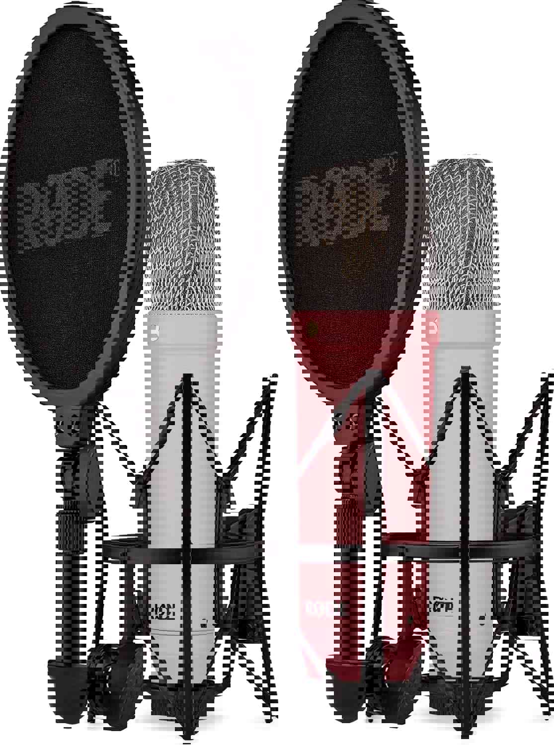 RØDE NT1 Signature Series Large-Diaphragm Condenser Microphone with Shock Mount, Pop Filter and XLR Cable for Music Production, Vocal Recording, Streaming and Podcasting (Pink)
