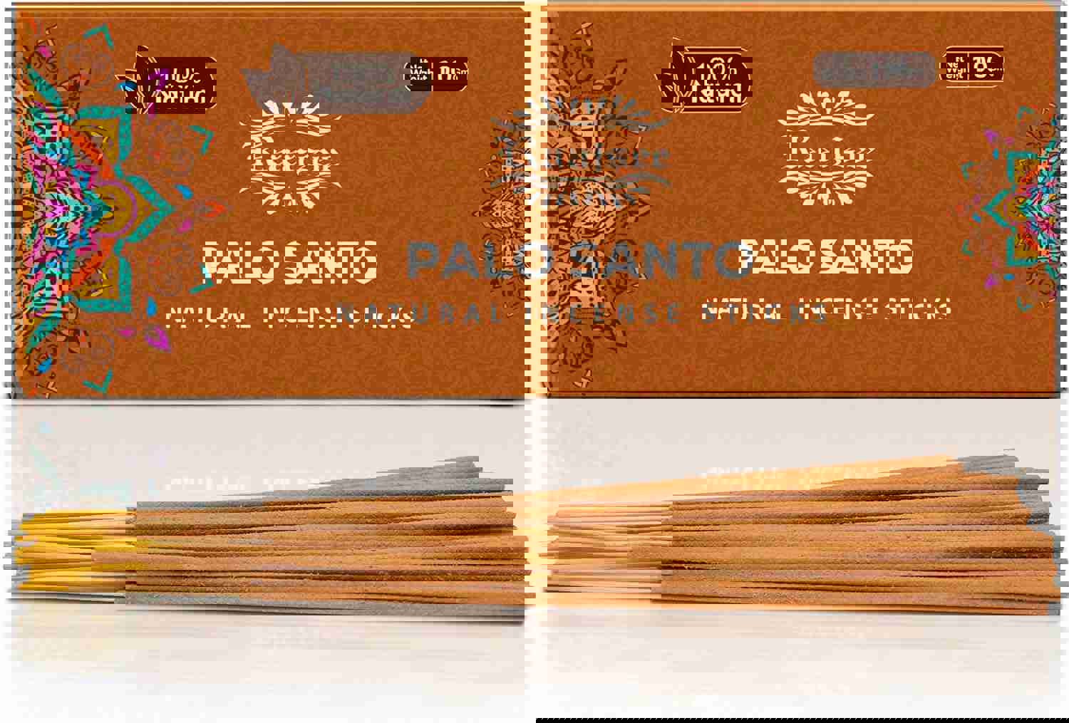 Raajsee Palo Santo Incense Sticks 100 gm Pack-100% Pure Organic Natural Hand Rolled Free from Chemicals-Perfect for Church,Aromatherapy,Relaxation,Meditation,Positivity &amp;amp; Sensual Therapy