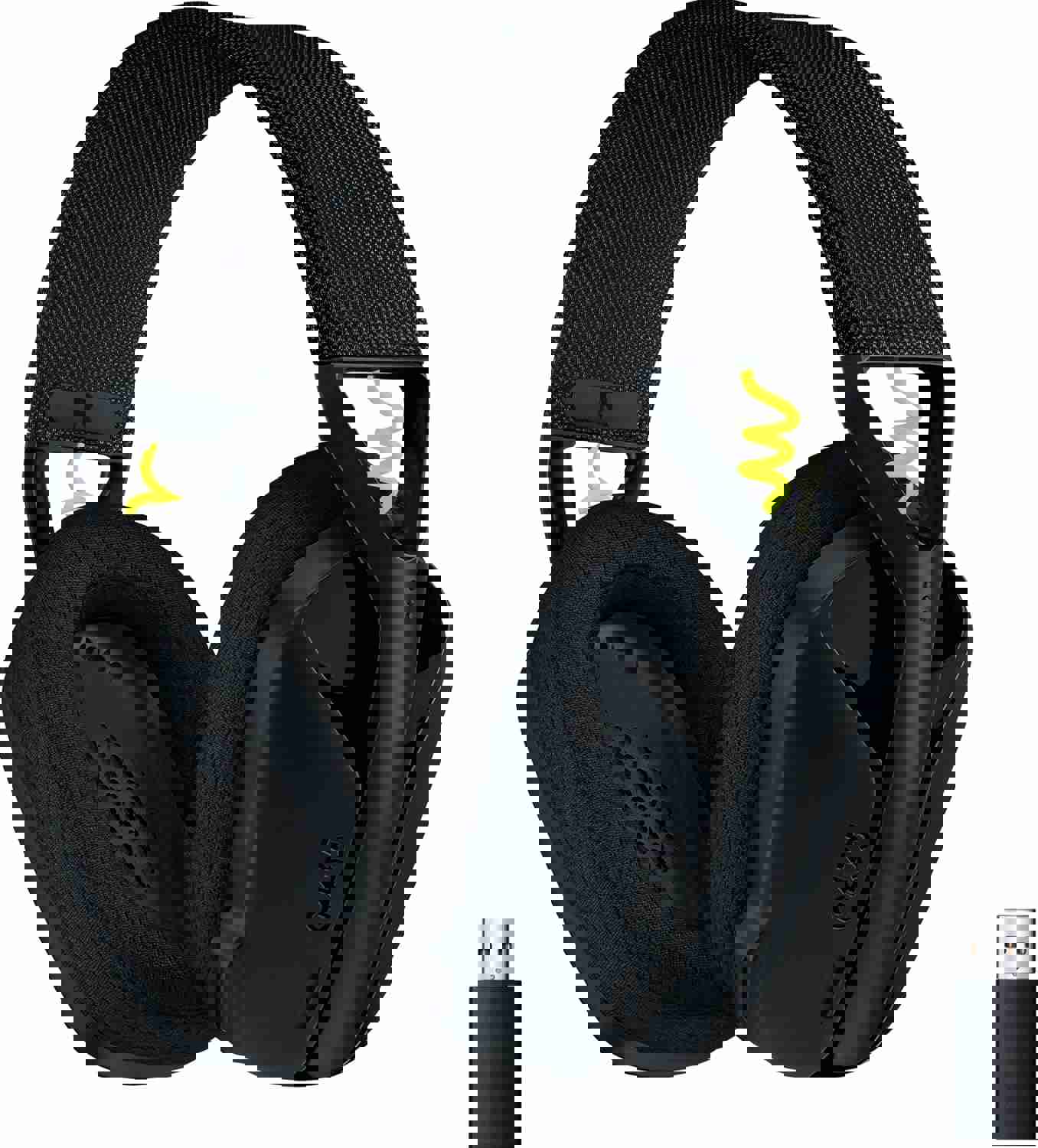 Logitech G435 LIGHTSPEED Wireless Bluetooth Gaming Headset - Lightweight, built-in mics, 18h battery, compatible with Dolby Atmos, PC, PS4, PS5, Nintendo Switch, Mobile - Black