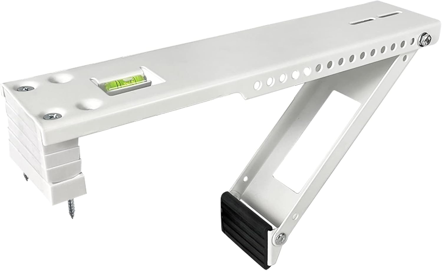 Yehchi Window Air Conditioner Mounting Support Bracket, Universal AC Unit Window Stand Mount Brackets Support Up to 85 lbs Designed for 5,000 to 10,000 BTU A/C Units