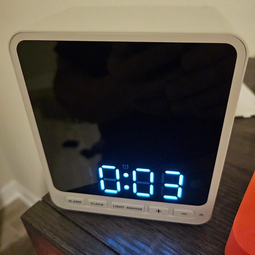 Wasserstein Alarm Clock Case for Blink Mini 1 &amp;amp; Blink Mini 2 (Black Version Only) - Discreet Cover for Low-Key Camera Placement - NOT Compatible with Blink Mini 2 (White Version) - Camera NOT Included