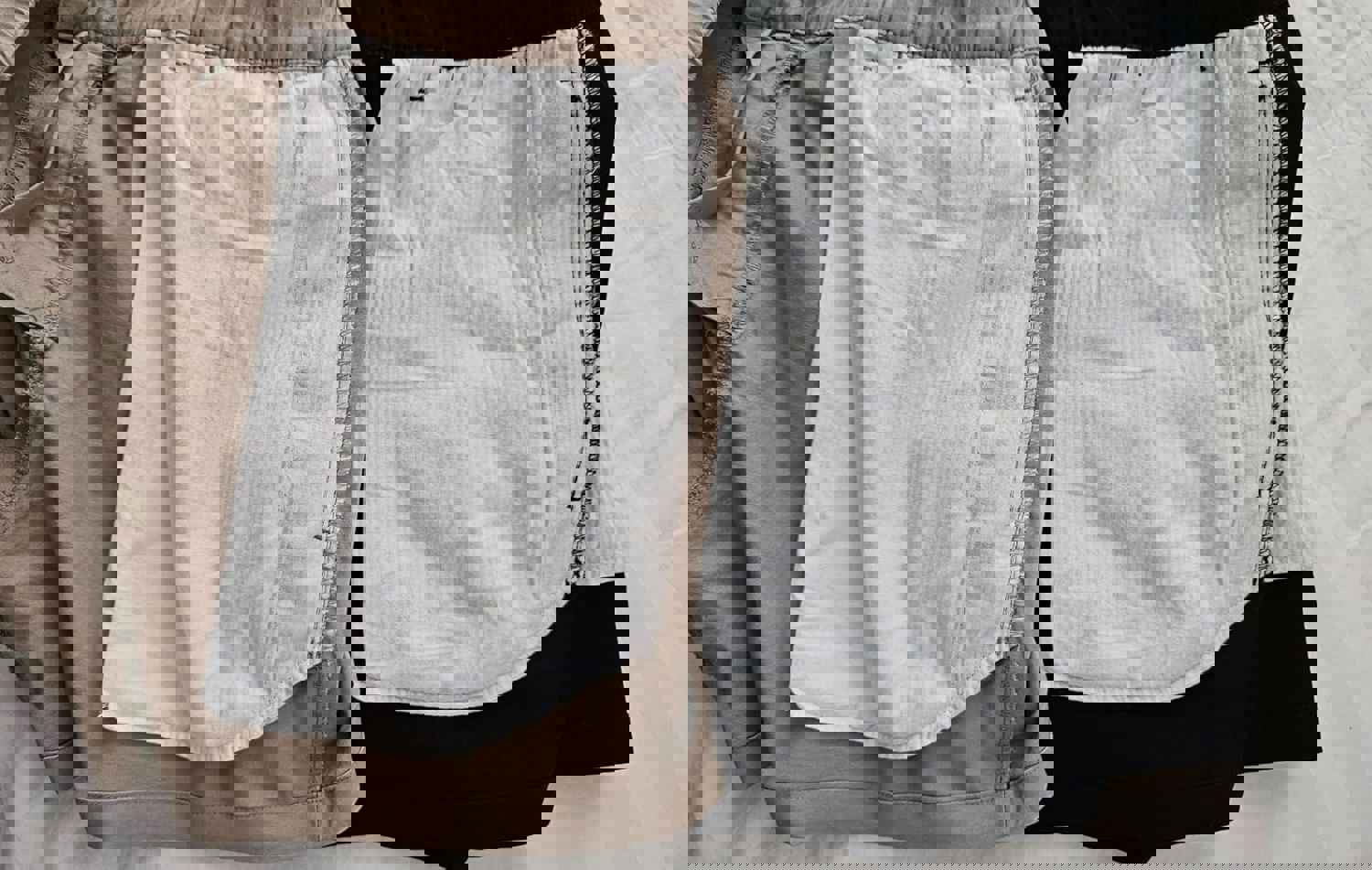 maamgic Mens Shorts Casual 4 Inch Cotton Casual Shorts for Men Elastic Waistband Mens Casual Shorts Daily Wear