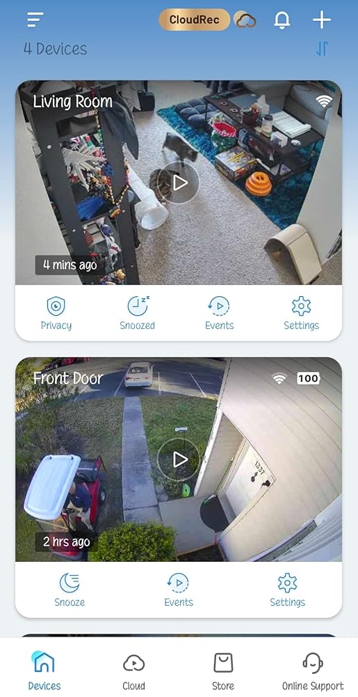 AOSU Security Cameras Wireless Outdoor Home System, True 2K HD Night Vision, No Subscription, 240-Day Battery Life, 166° Wide View, Spotlight &amp; Siren Alarm, Motion Alert, Support 2.4G &amp; 5G WiFi Router