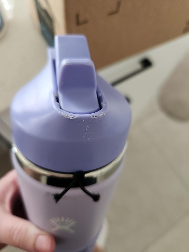 HYDRO FLASK Kids Water Bottle Jr. Stainless Steel Insulated With Straw Cap for Water, Milk, Juice, School, Camp, Sport, Play and Lunch, Easy to Clean, Leak-Resistant
