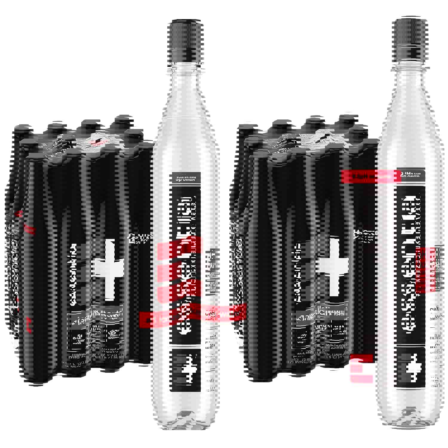 Essentia Water LLC; Ionized Alkaline Bottled Water; 99.9% Pure; 9.5 pH or Higher; Consistent Quality in Every BPA and Phthalate-Free Bottle; 12 Fl Oz (Pack of 12)