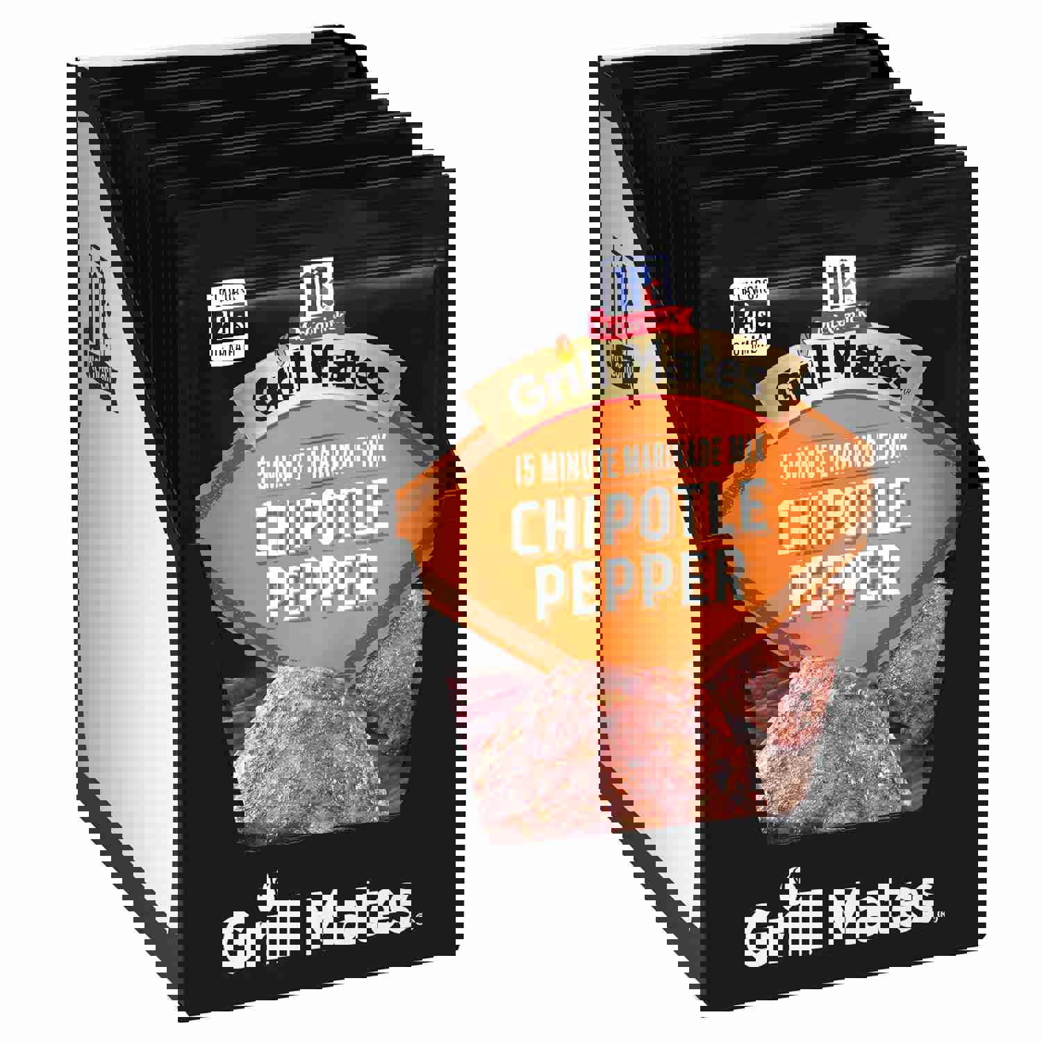 McCormick Grill Mates Chipotle Pepper Marinade Mix, 1.13 oz (Pack of 12)