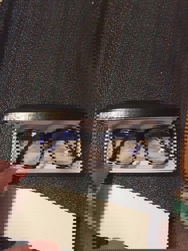 J+S Blue Light Blocking Glasses for Women Men | Anti Eyestrain Headache Glare 400UV from Computer/Gaming/TV/Phones