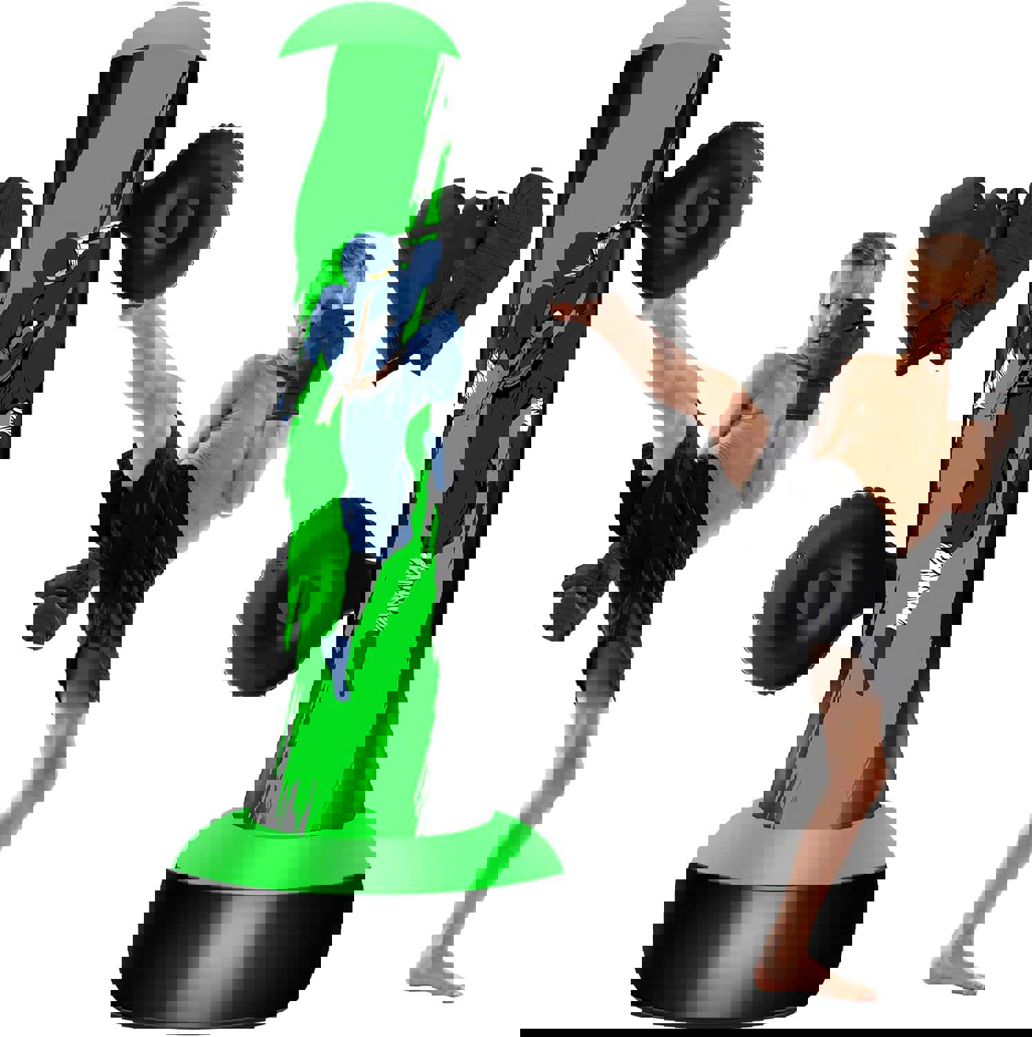 Punching Bag for Kids Teens Boys Girls, 69&amp;#34; Kids Punching Bag with Focus Pads &amp;amp; Gloves, Boxing Bag for Kids, Inflatable Punching Bag for Boys Girls Age 3-6-9-12-18 Christmas Birthday Toys