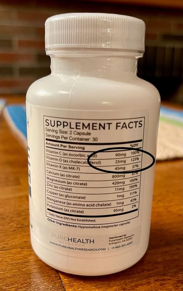 Bone Health Formula Calcium and Magnesium Supplement - Prep for Scan Bone Strength Supplements with Plant Based Calcium Citrate, Potassium Magnesium - Bone and Joint Vitamins for Women and Men, 150 ct