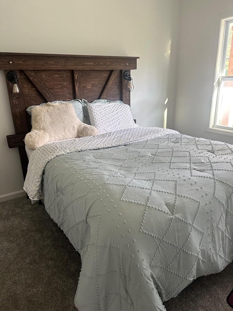 Quataly Cooling Comforter Set Queen Size, Luxury Soft Silky Double-Sided Cooling Blanket for Night Sweats Hot Sleeper Grey 4pcs(Comforter+Fitted Sheets+2Pillowcases)