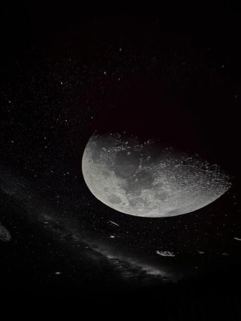 Ainael Galaxy Projector, Star Projector Planetarium Night Light Lamp Ceiling Space Starry Sky Projector with Light Strip Meteor and Galaxy Projector for Kids Bedroom Birthday Christmas Gift (Black)